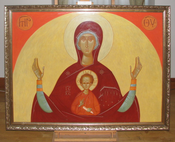 Т. Хаустова. Богоматір Знамення.