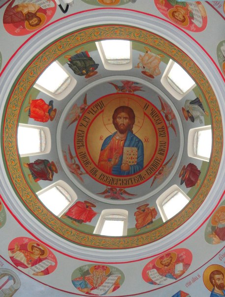 Стінопис храму Ікони Божої Матері Скоропослушниці, Теплодар, Одеська обл